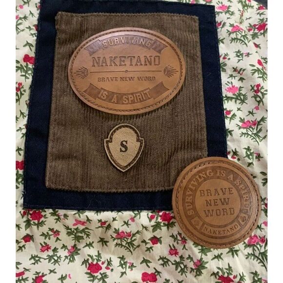 NAKETANO Womens Jacket Coat Size Small Brave Gray Full Zip Drawstring Hooded - Picture 7 of 12